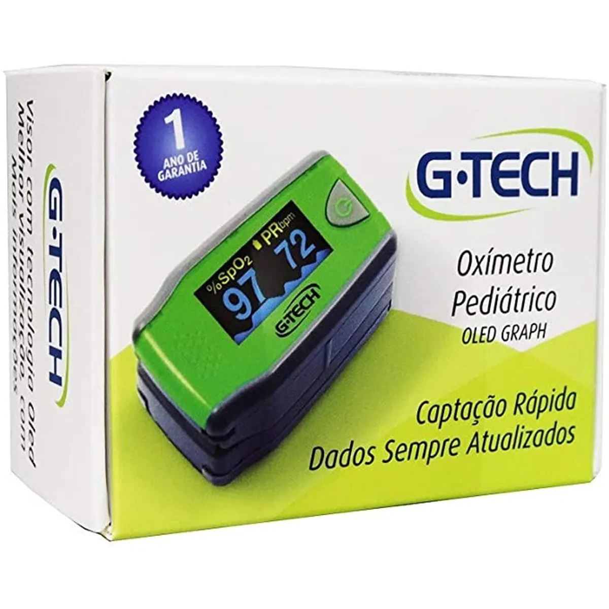 Oxímetro Oled Graph G-Tech - Pediátrico