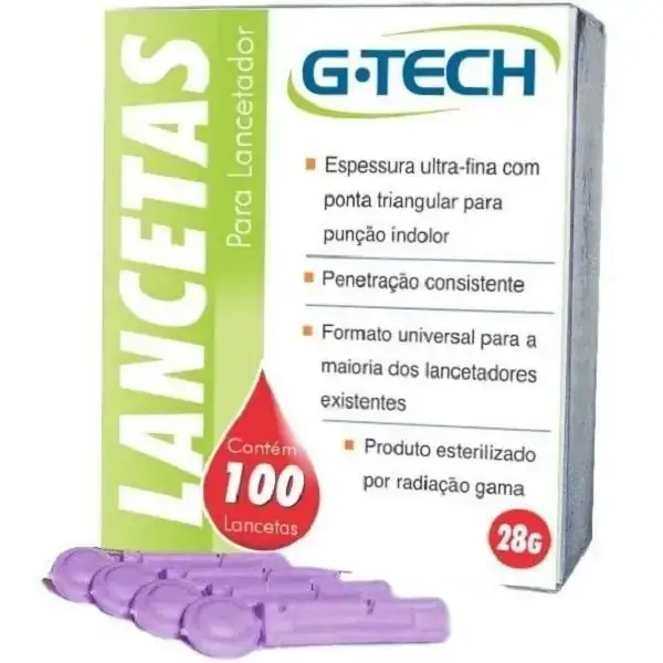 Lancetas para Lancetador G-Tech 30 g