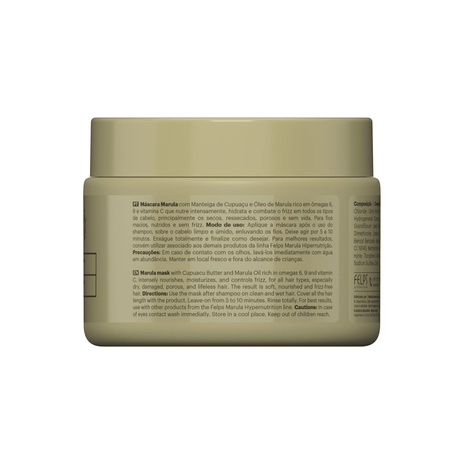 Felps Professional Marula - Máscara de Hipernutrição 300g