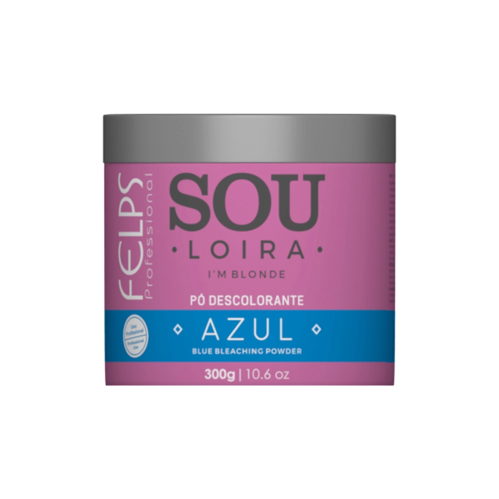 Descolorante Felps Xblond Sou Loira Po Descolarante Azul 300g
