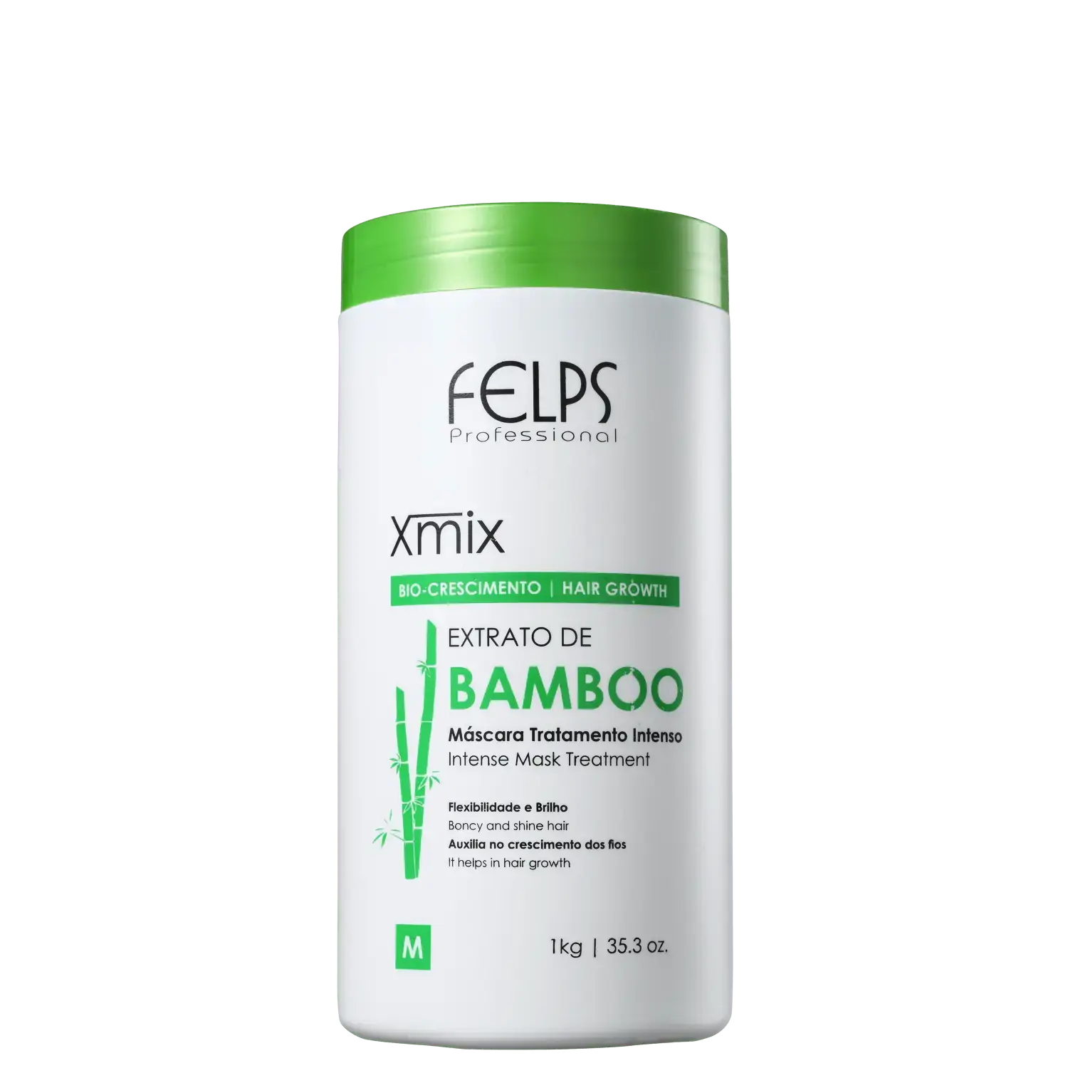 Creme/mascara Tratamento Felps Xmix Bamboo 1kg