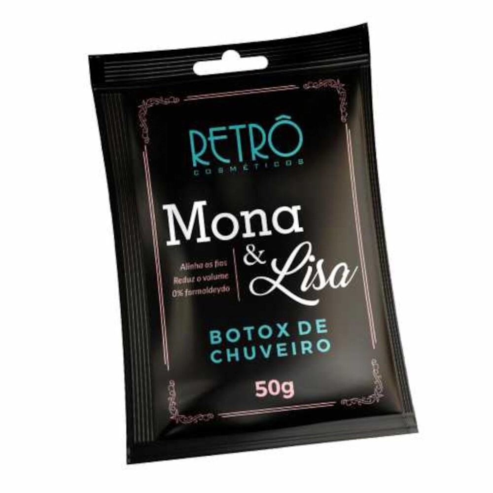Botox Retro Mona E Lisa 50g Chuveiro