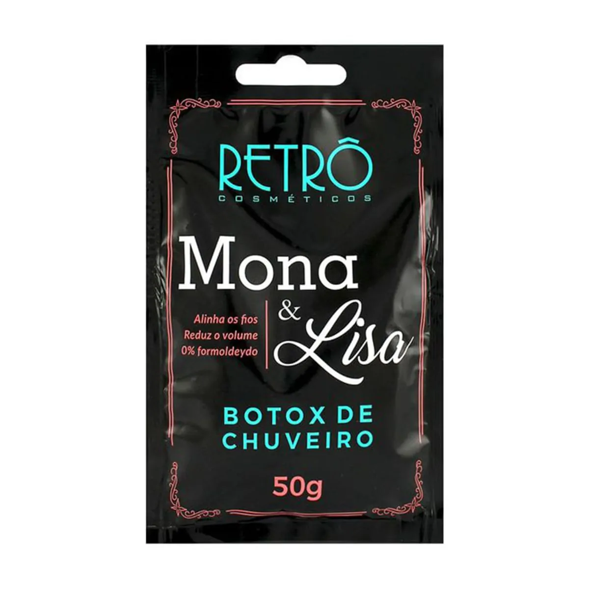 Transformacao Botox Retro Cosméticos Chuveiro Mona Lisa 20x50g