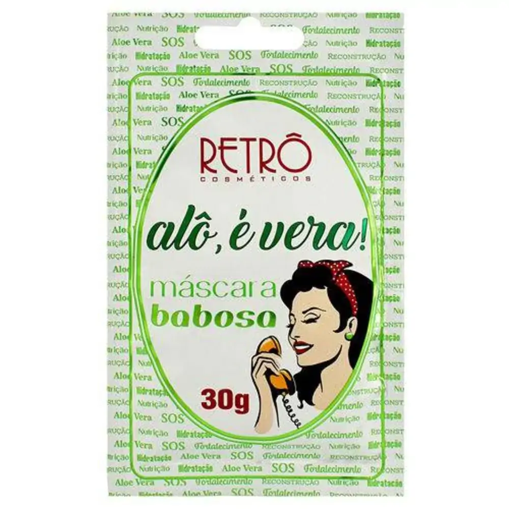 Mascara Retro Alo E Vera 30g Babosa