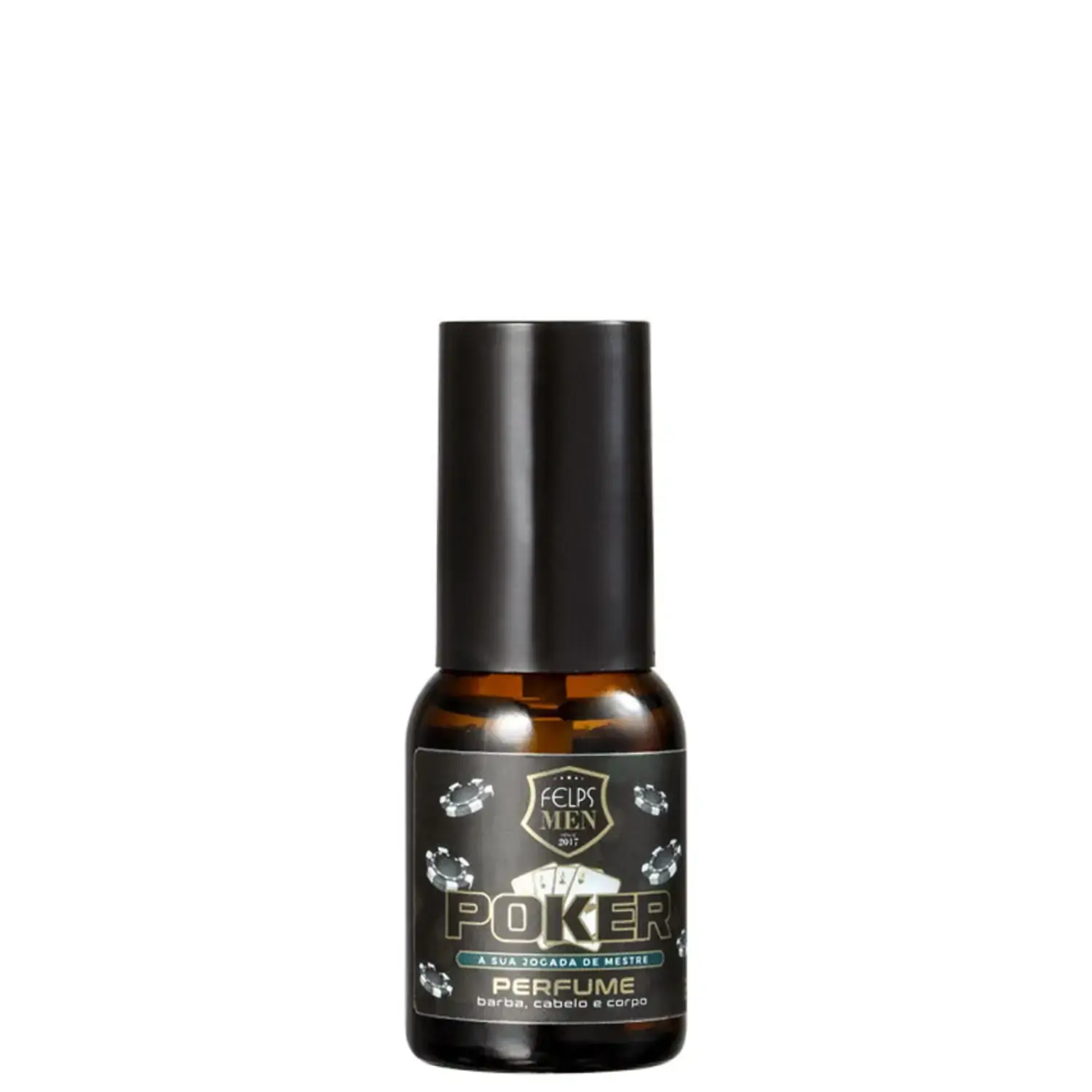 Perfume Felps Poker Barba,cabelo E Corpo 20ml