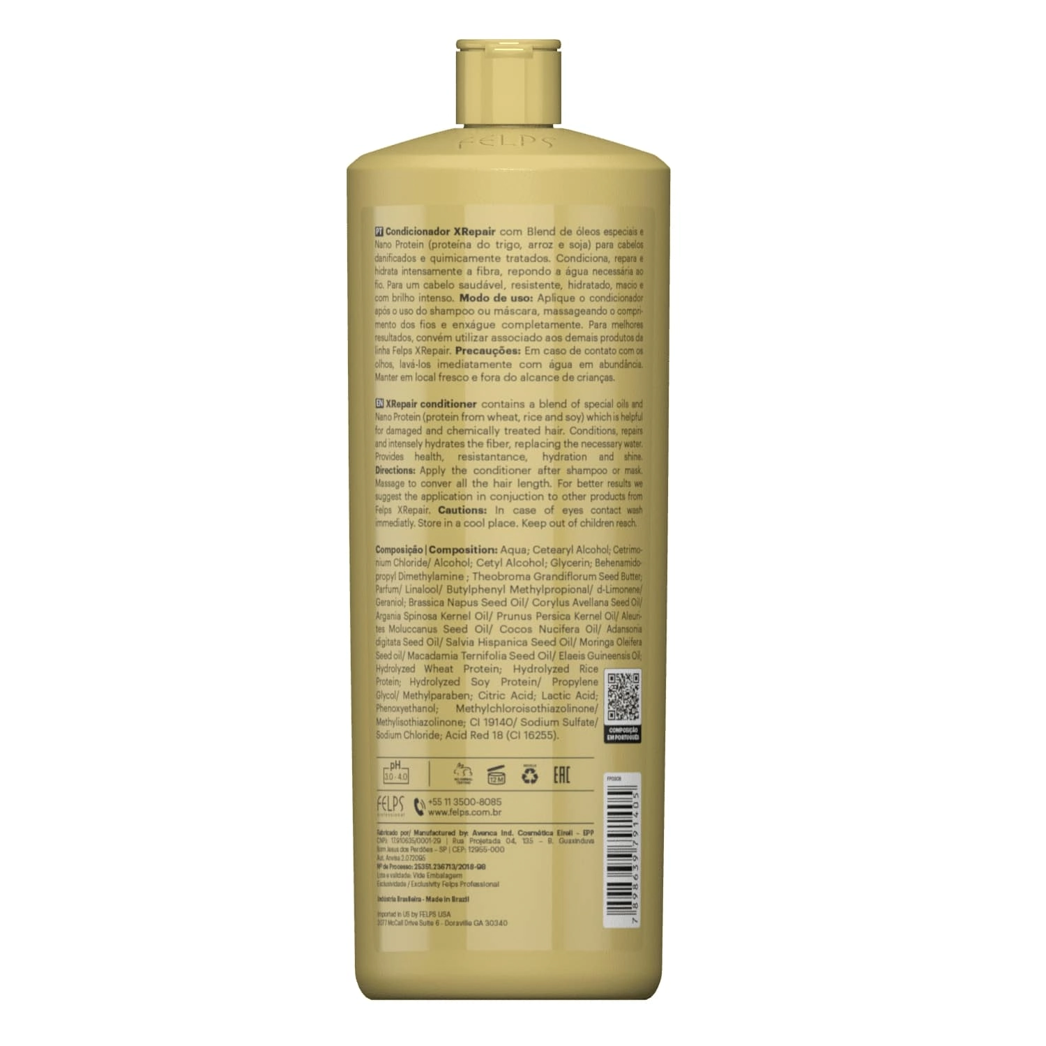 Felps Xrepair 4 Condicionador 1l