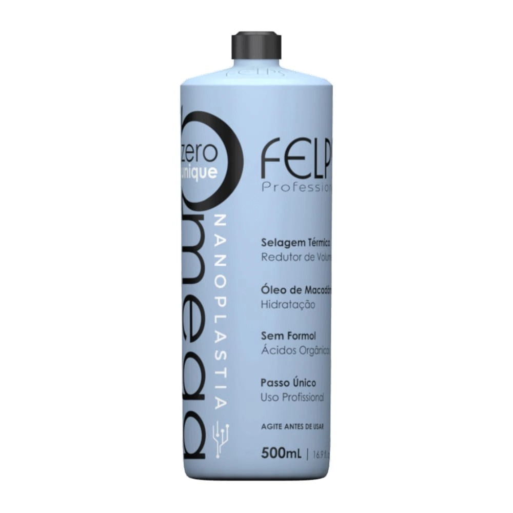 Transformacao Selagem Felps Omega Zero Unique Nanoplastia Selagem Termica 500ml