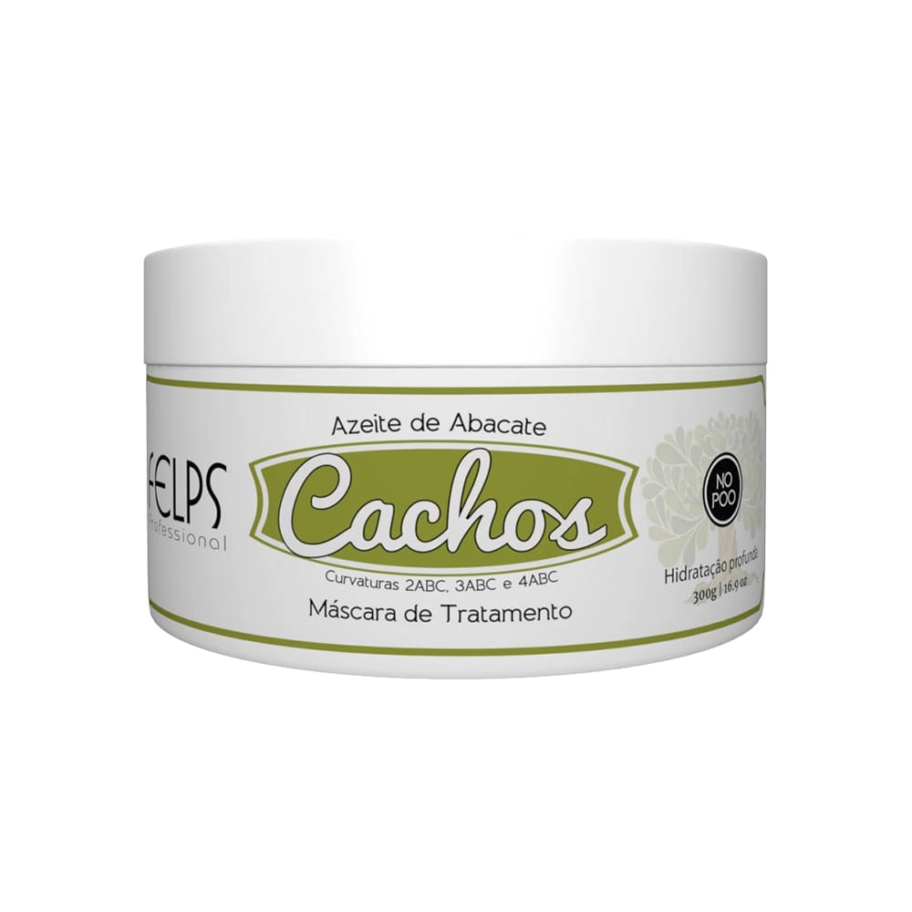 Felps Professional Cachos - Máscara de Tratamento Azeite de Abacate 300g