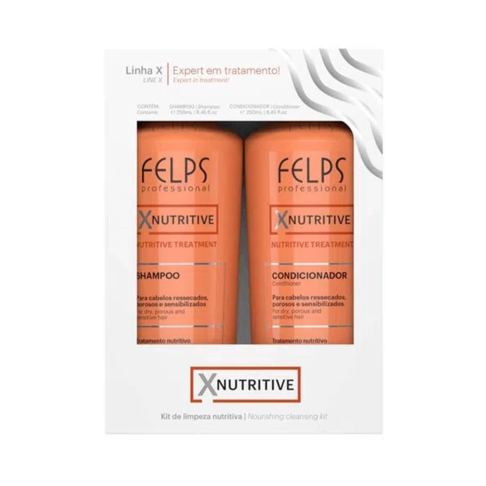Kit Felps X Nutritive Duo Home Care 2x250ml
