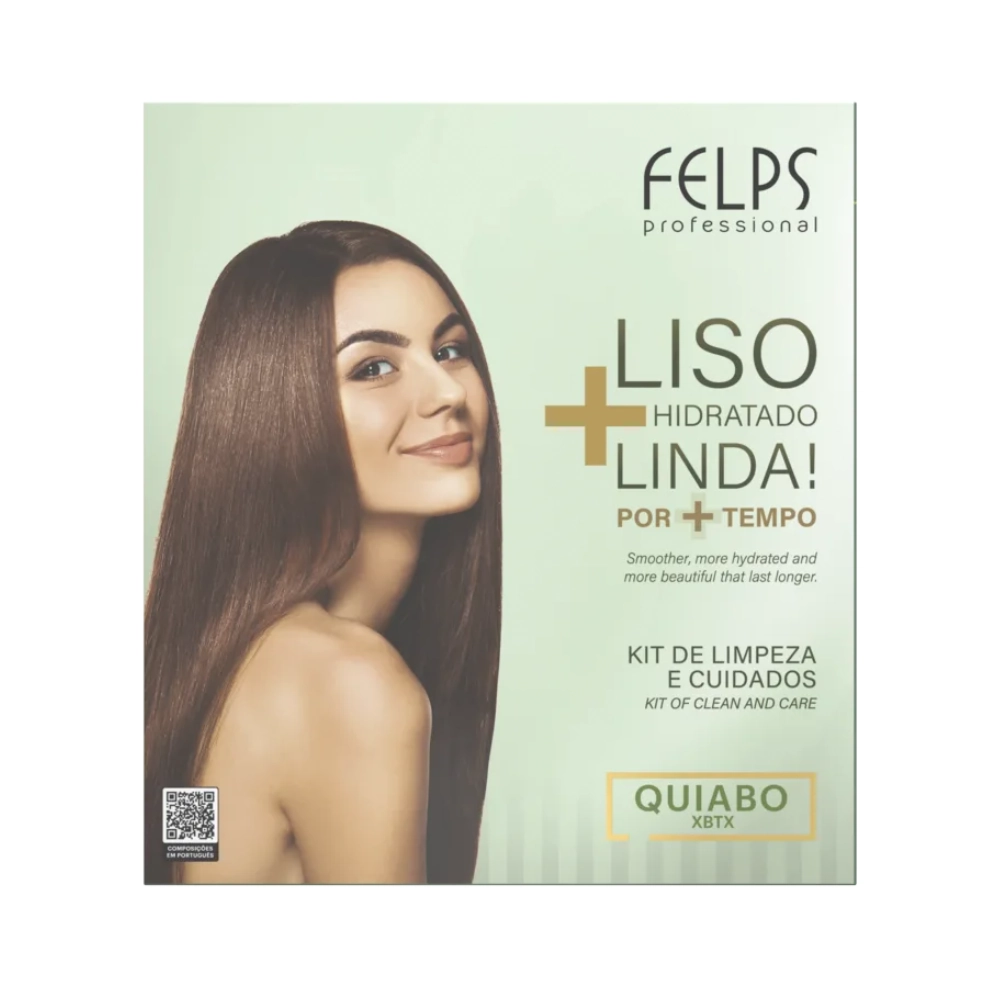 Kit Felps Quiabo Xbtx Sh Cond Pos Progressiva 3x250ml