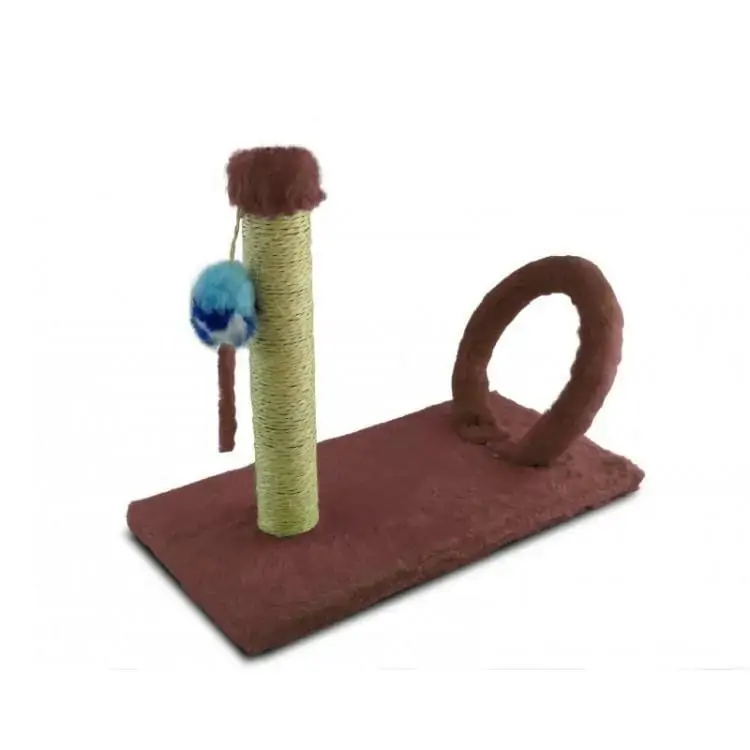 Arranhador De Gato Arco Retangular Marrom Petinjet