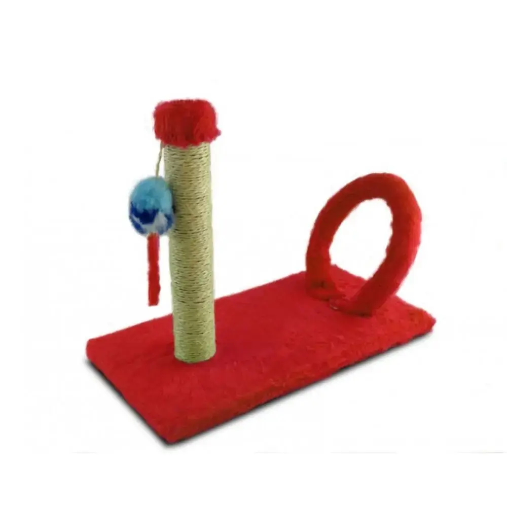 Arranhador Cat Crazy Arco Retangular Vermelho Petinjet
