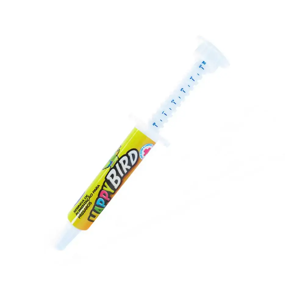 Seringa Pet Injet Happybird Para Pássaros