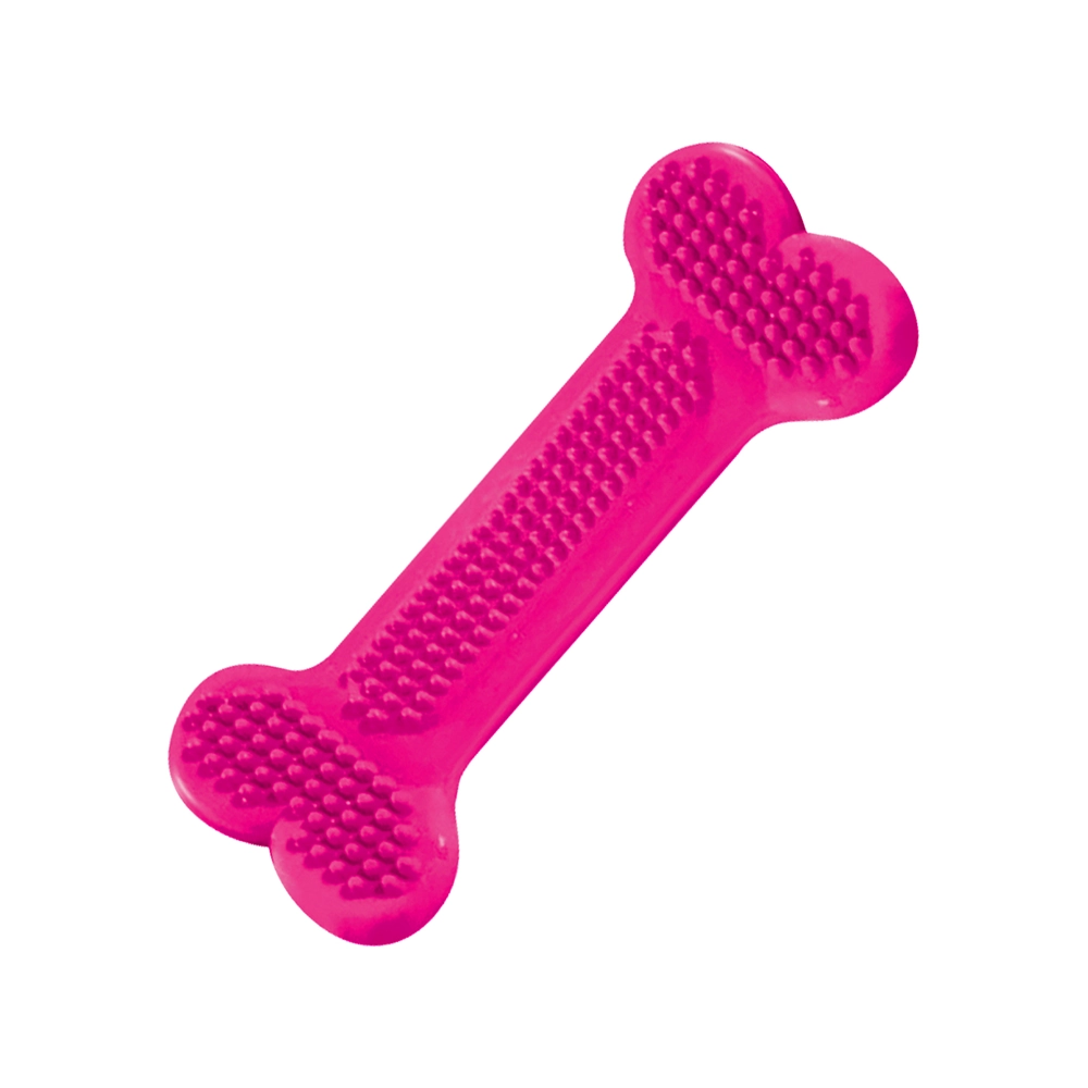 Osso Mass Dental Flex Grande 13cm Rosa