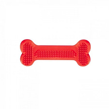 Osso Massageador Dental Flex Gg 22cm Vermelho