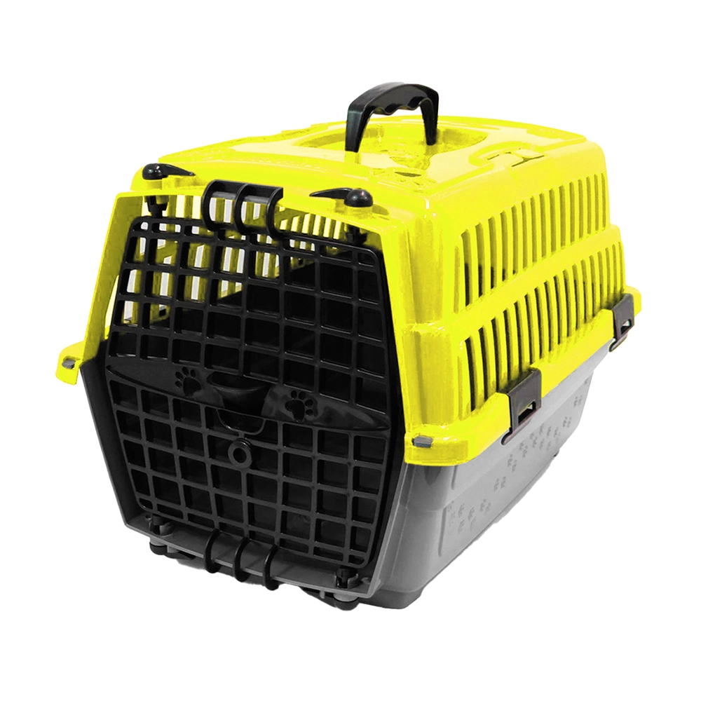 Caixa Transporte Pet Injet Love Travel N3 Amarelo