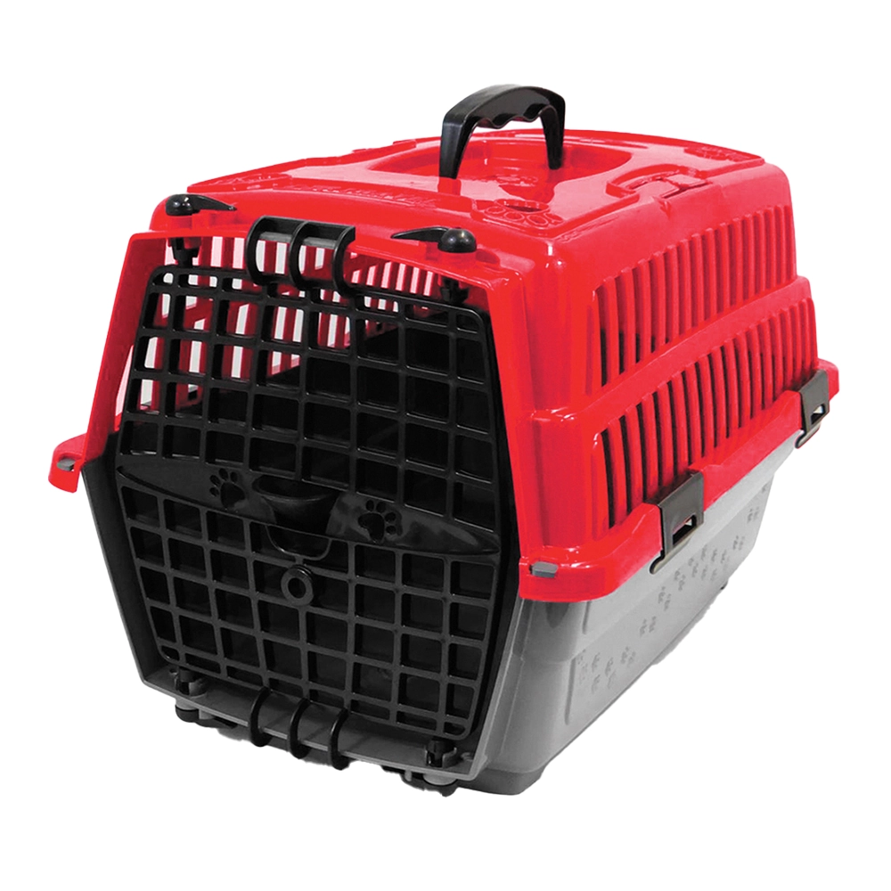 Caixa Transporte Love Pet Injet Travel N3 Vermelha