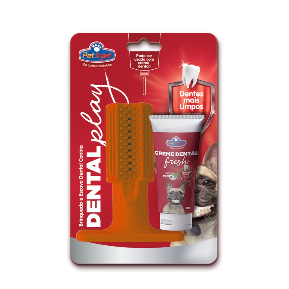 Dental Play C/ Creme Dental Laranja 1x1
