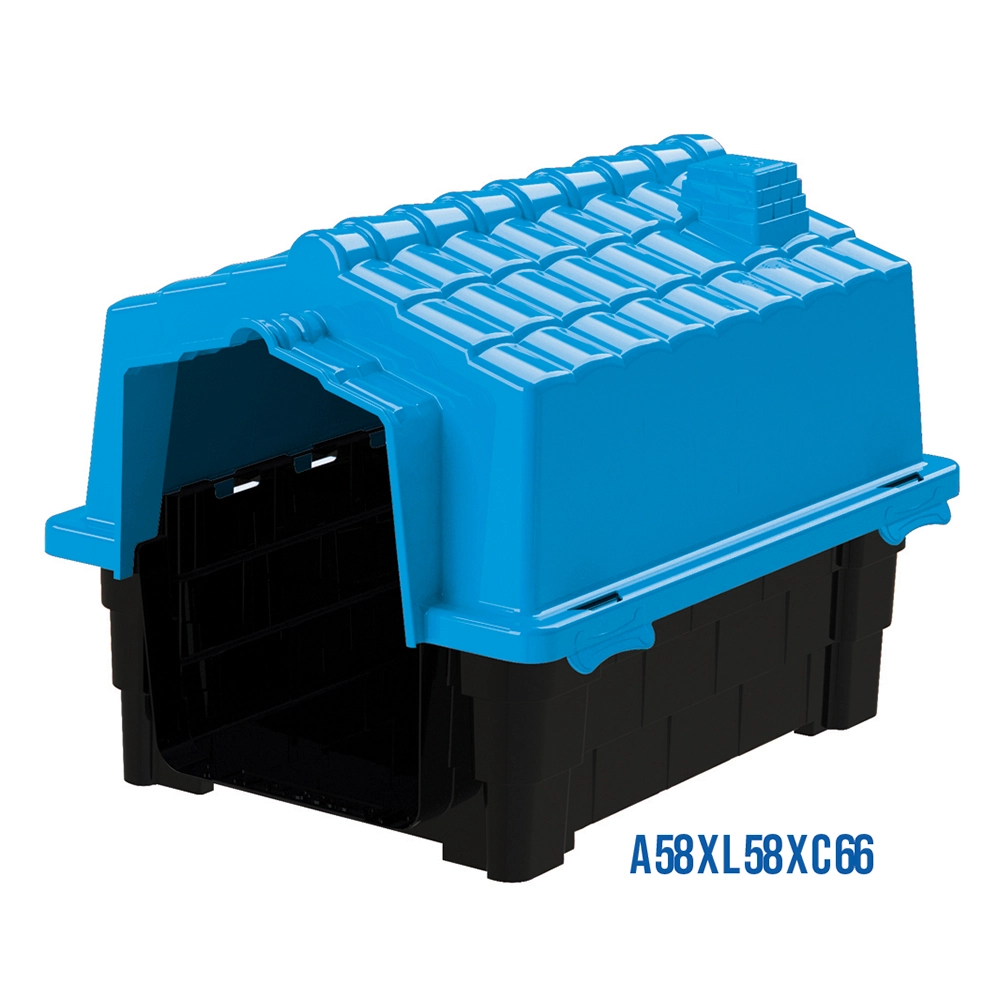 Casa Eco Colors Dog House Evolution N4 Azul Pet Injet 1un