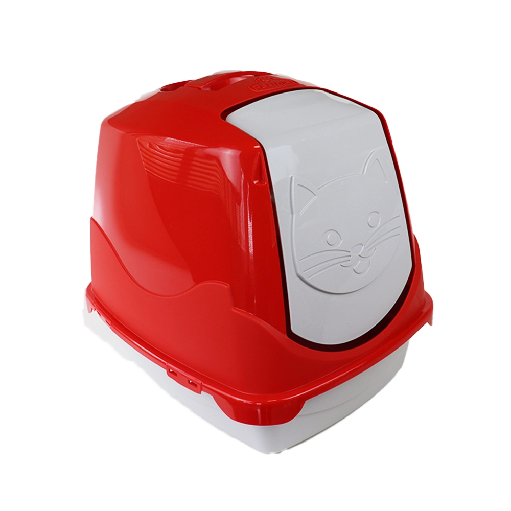 Banheiro Para Gatos Cat Toilet Vermelho