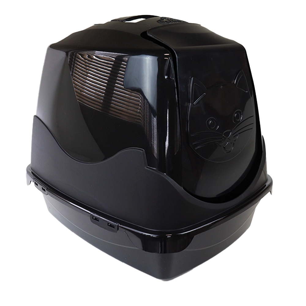 Banheiro Para Gatos Cat Toilet Preto
