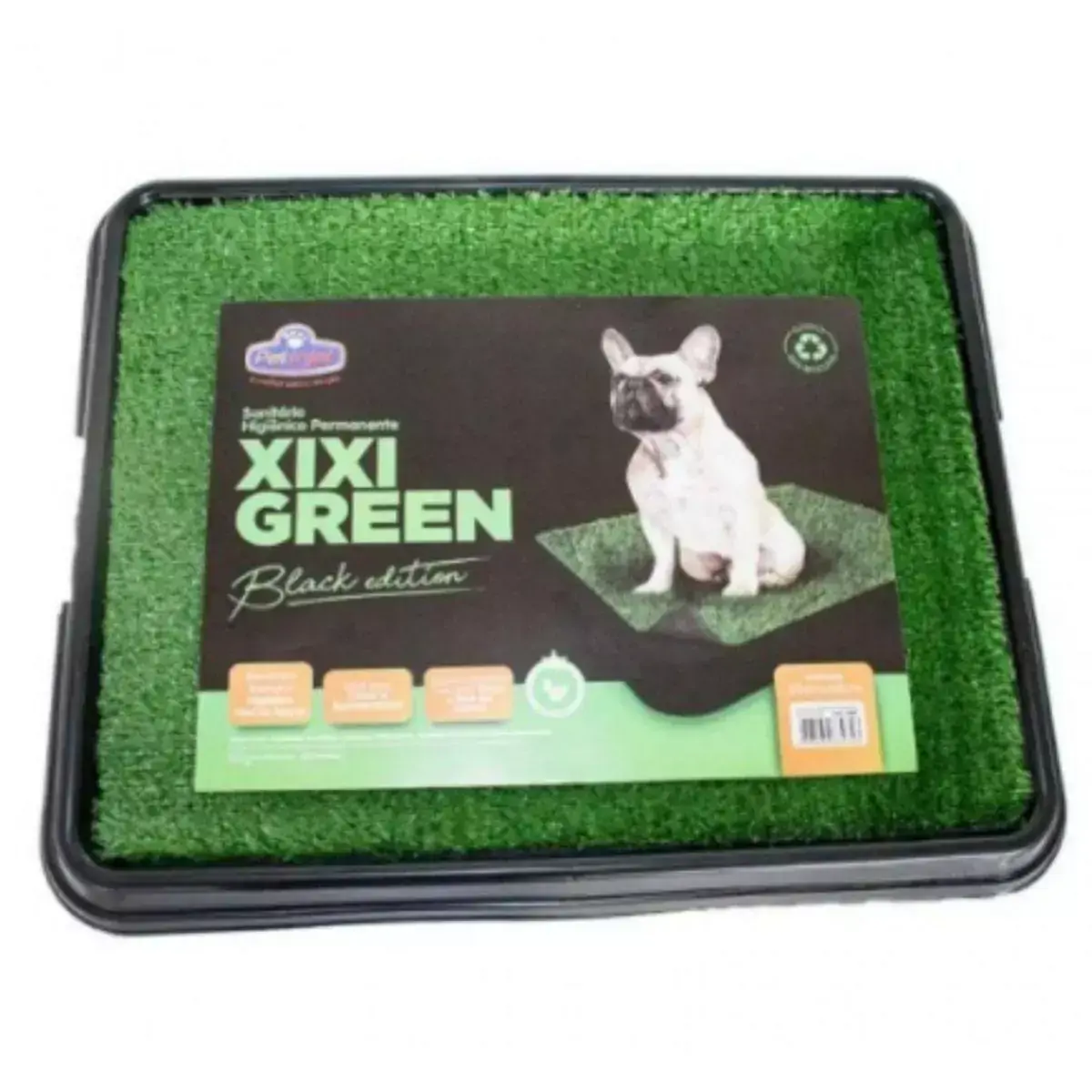 Tapete Higiênico Sanitário Cães Xixi Green Black Edition