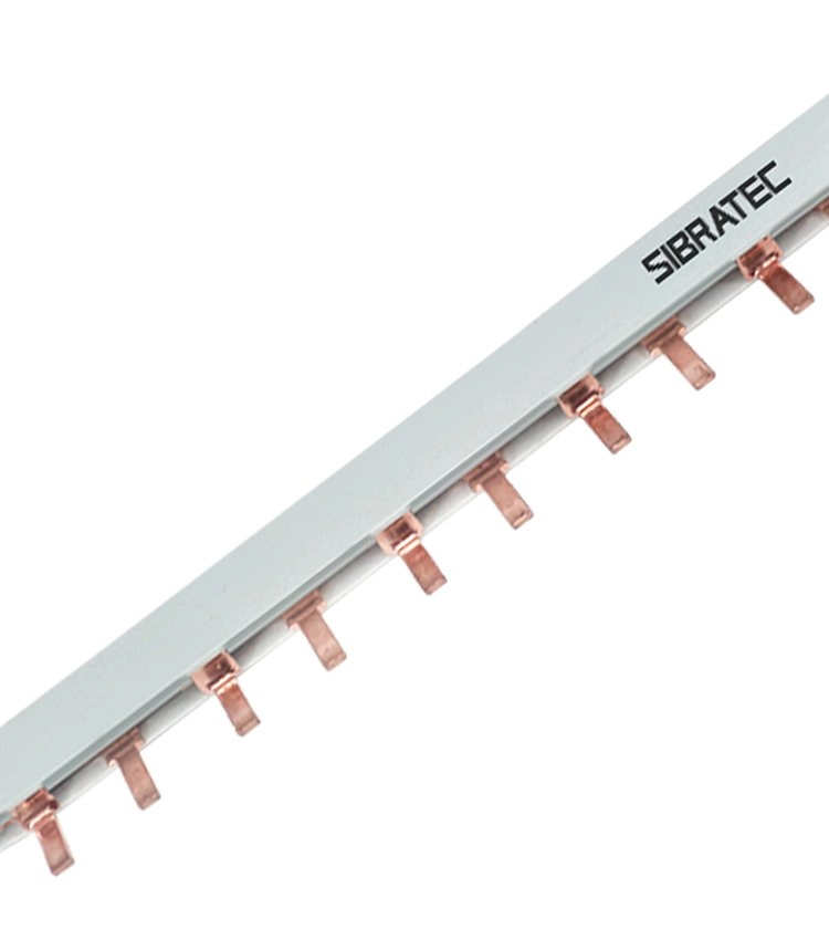 Barramento Pente 63a Com 1 Metro Bipolar (2 Polos)
