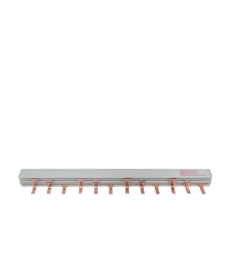 Barramento Pente Fase 12p 63a 21cm 3f Trifasico