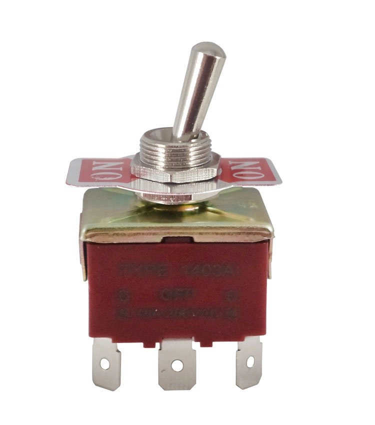 Chave Alavanca Liga/liga | Terminal Faston | 1402a | 3 Polos