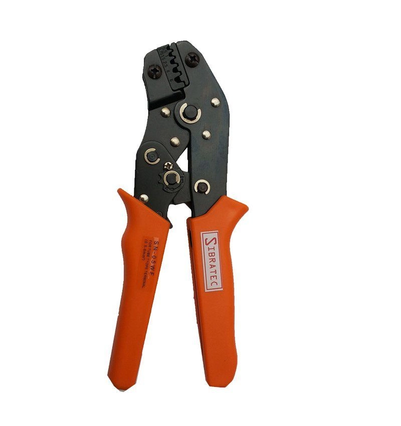 Alicate De Prensar Terminal 0,05-6mm Quadrados Cabeça Inclinada
