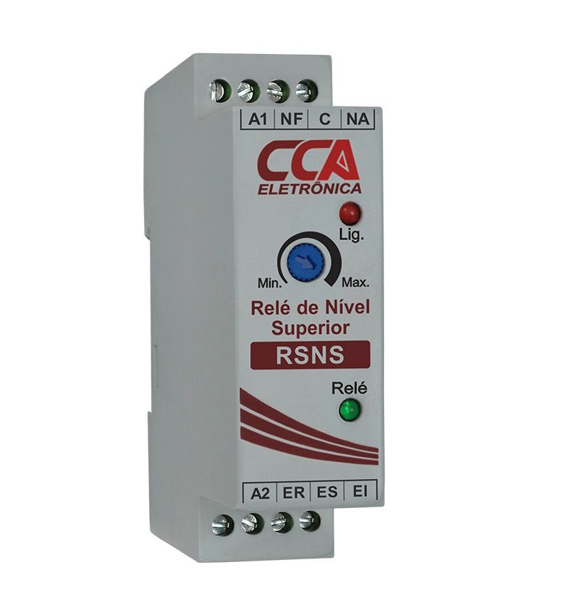 Relé De Nivel Rsns Função Enchimento Mais 3 Eletrodos 220v -cca