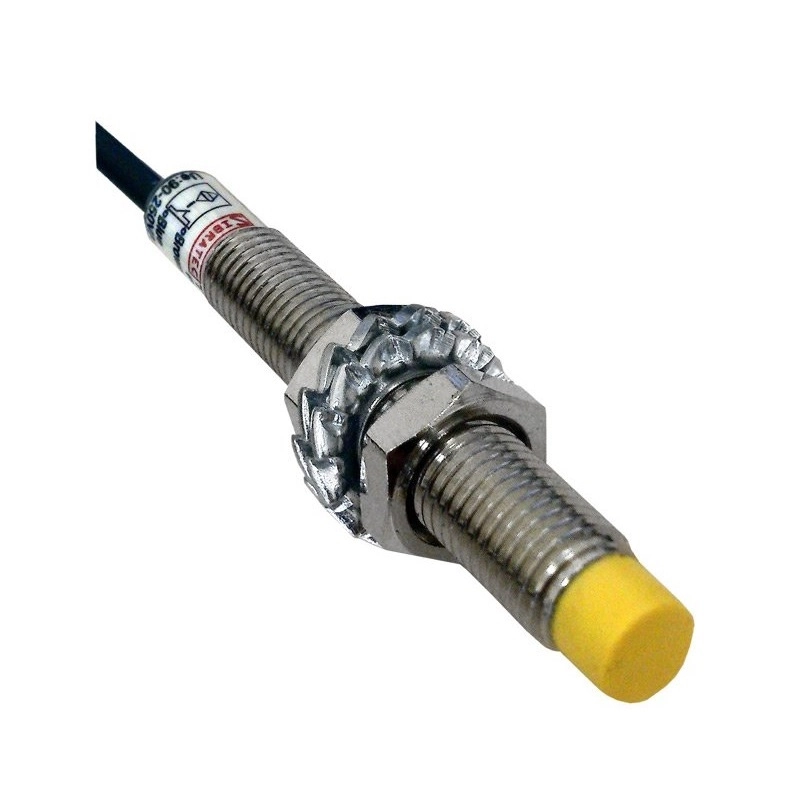 Sensor Indutivo Não Faceado 8mm 90-250vca 1na 2 Fios