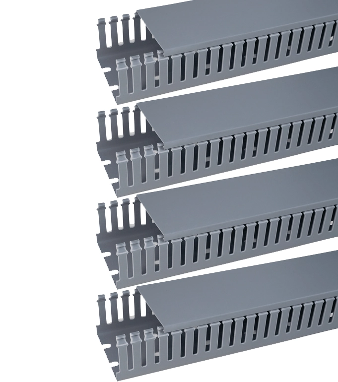 Kit 4 Canaleta Aberta Cinza 30x50x2000mm Sibratec