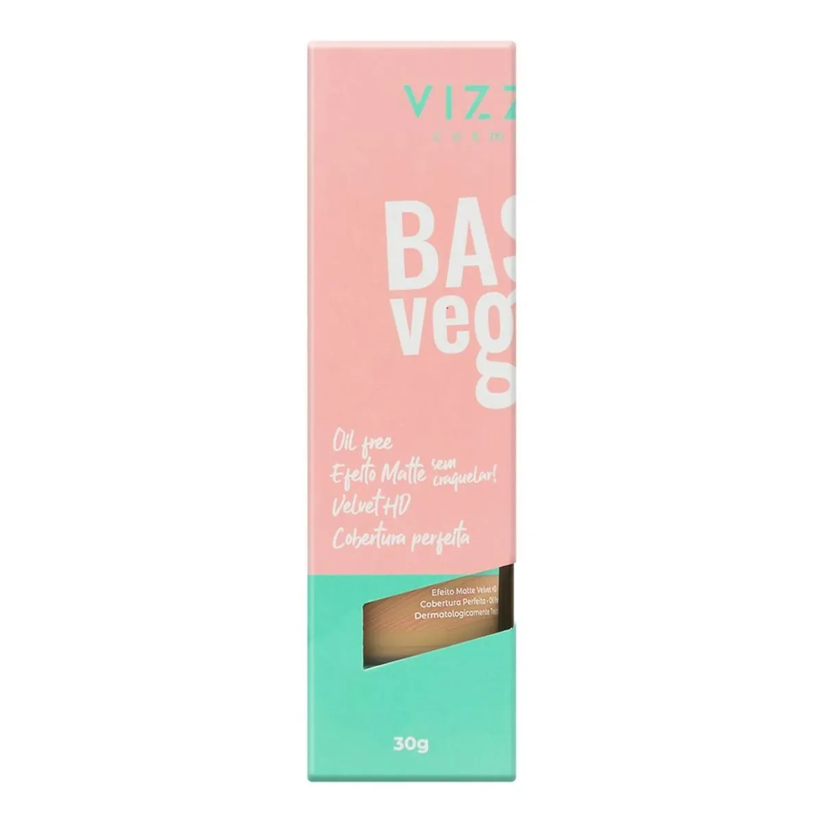 Base Líquida Matte Vegana Cor 06 Vizzela 30g