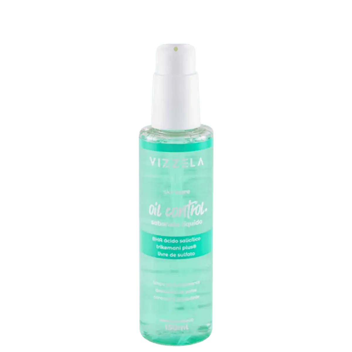 Sabonete Líquido Vizzela Oil Control Frasco 150ml