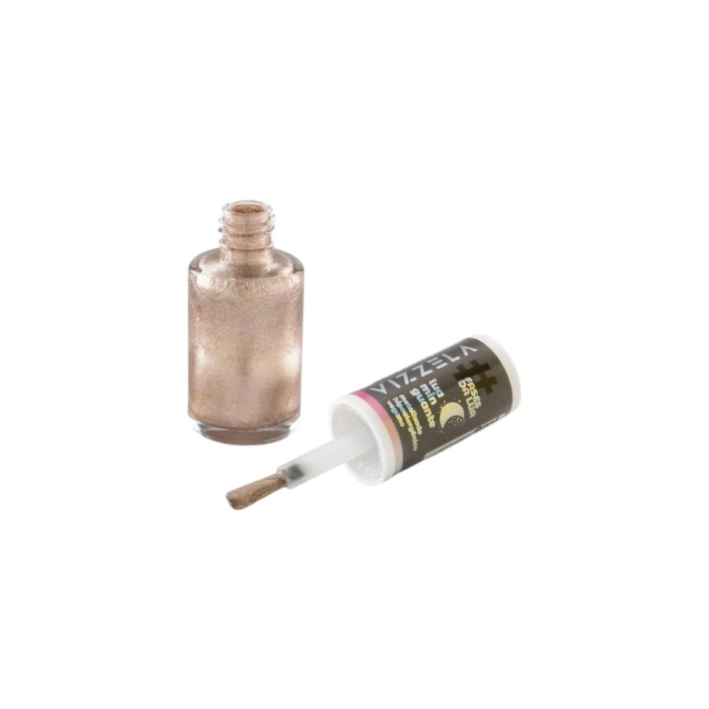 Esmalte Metalizado Lua Minguante Vizzela Fases Da Lua Frasco 9ml