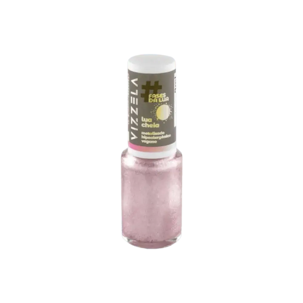 Esmalte Metalizado Lua Cheia Vizzela Fases Da Lua Frasco 9ml