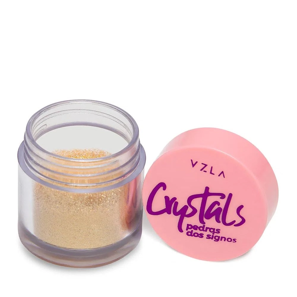 Glitter Vizzela Ecobrilho Crystal Gemeos 1un