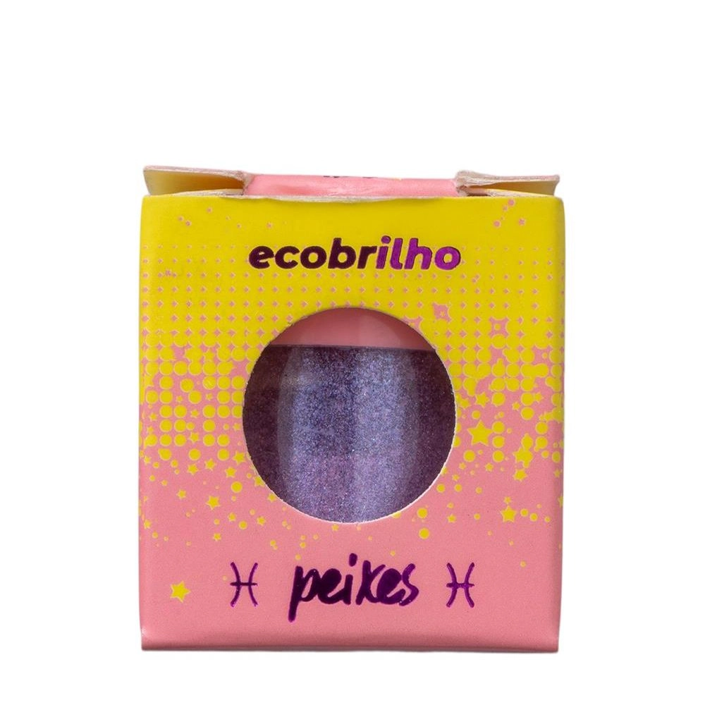 Glitter Vizzela Ecobrilho Crystal Peixes 1un