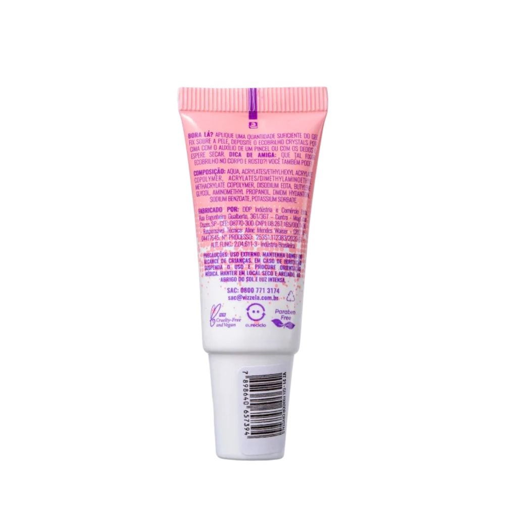 Gel Fixador Vizzela Crystals 10g