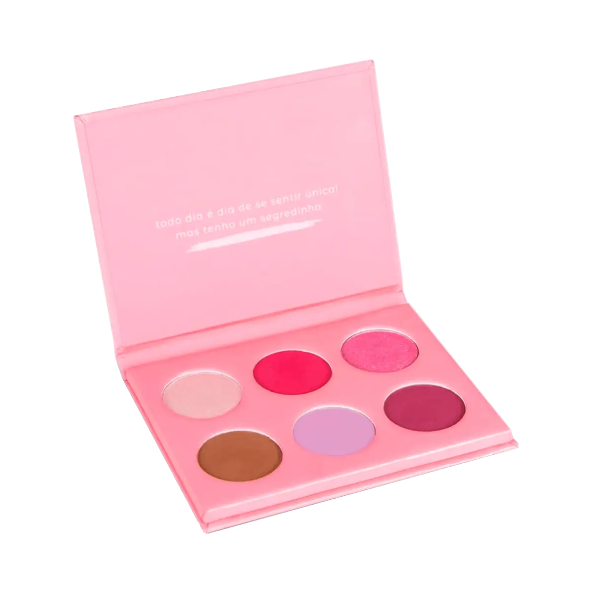 Paleta De Sombras Bff Vizzela Cor As Quartas Usamos Rosa