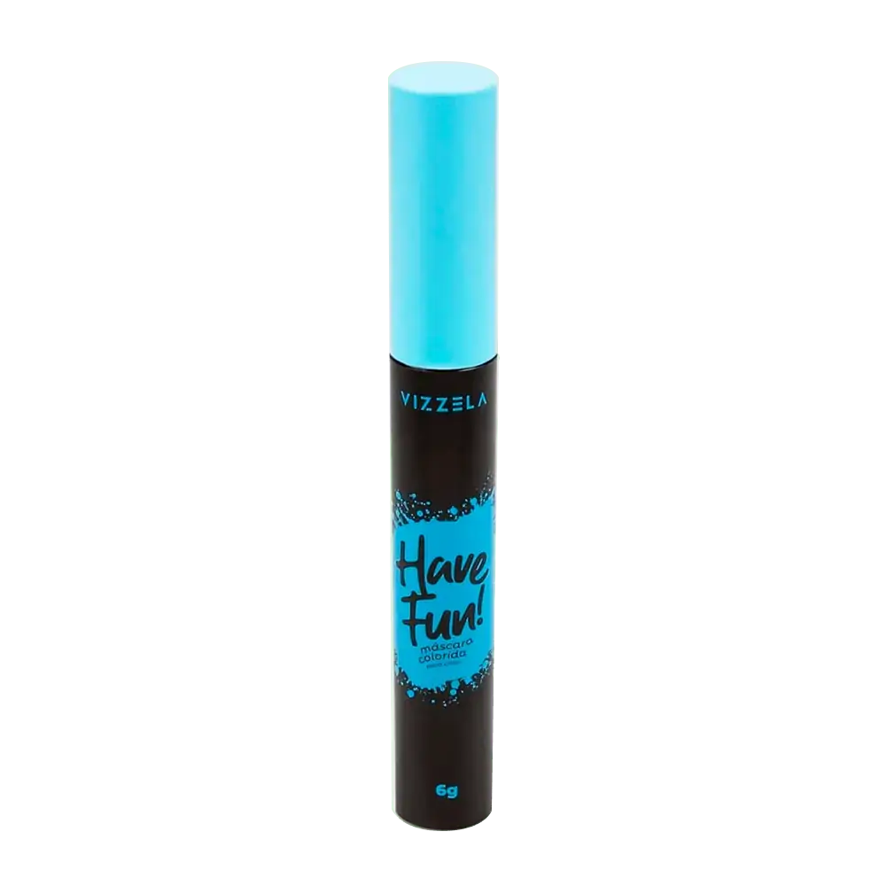 Mascara P/cilios Vizzela Have Fun Azul 6g