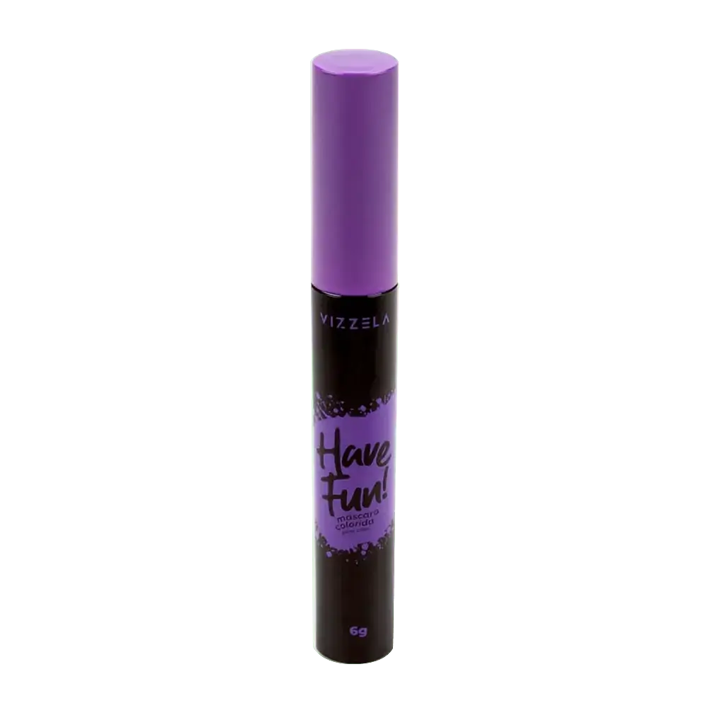 Mascara P/cilios Vizzela Have Fun Roxa 6g