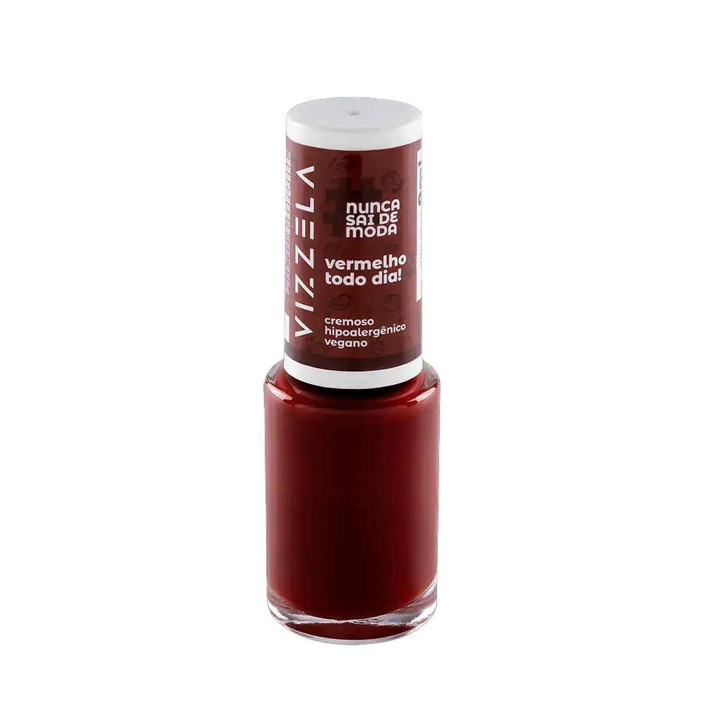 Esmalte Vizzela Vermelho Todo Dia 9ml