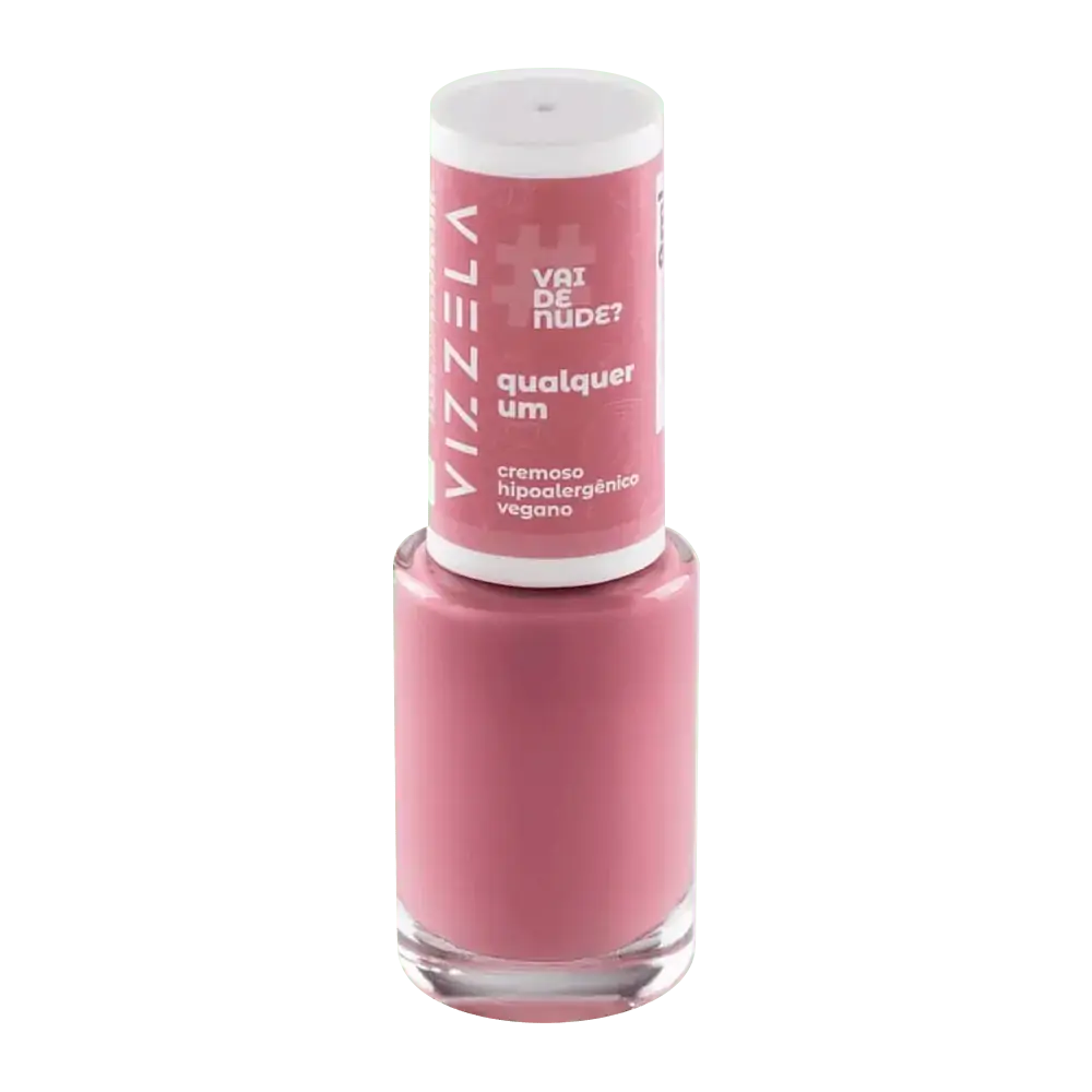Esmalte Cremoso Qualquer Um Vizzela Vai De Nude? Frasco 9ml