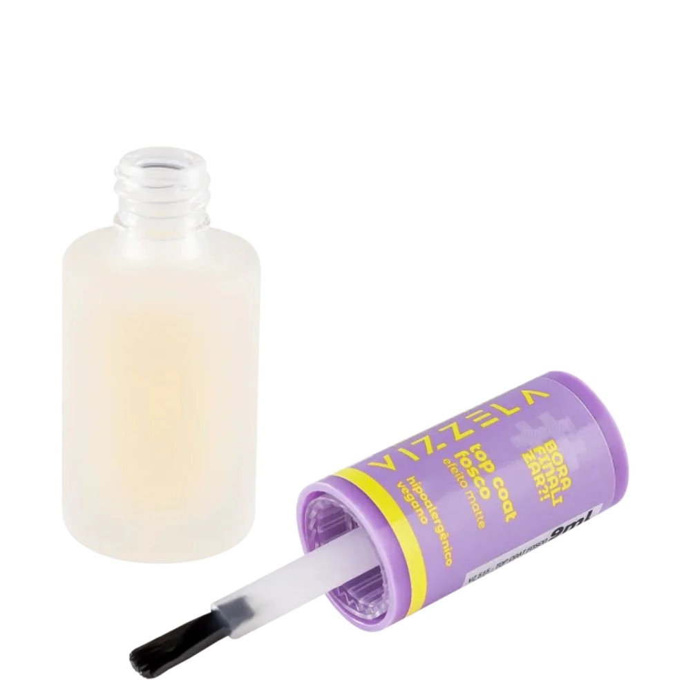 Top Coat Vizzela Efeito Fosco 9ml
