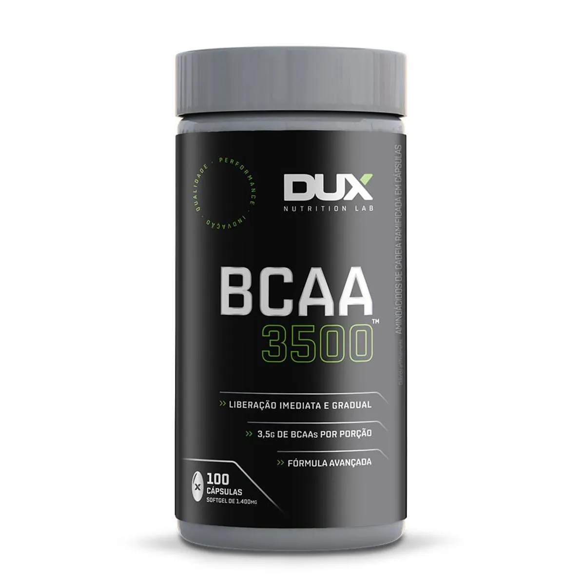 Bcaa 3500 Pote 100 Cápsulas Dux Nutrition Bcaa 3500 - Pote 100 Cápsulas