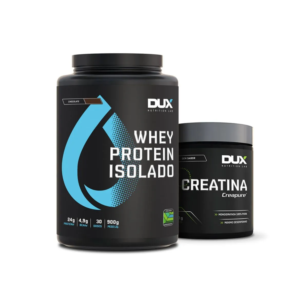 Whey Protein Isolado Baunilha 900g Dux Nutrition