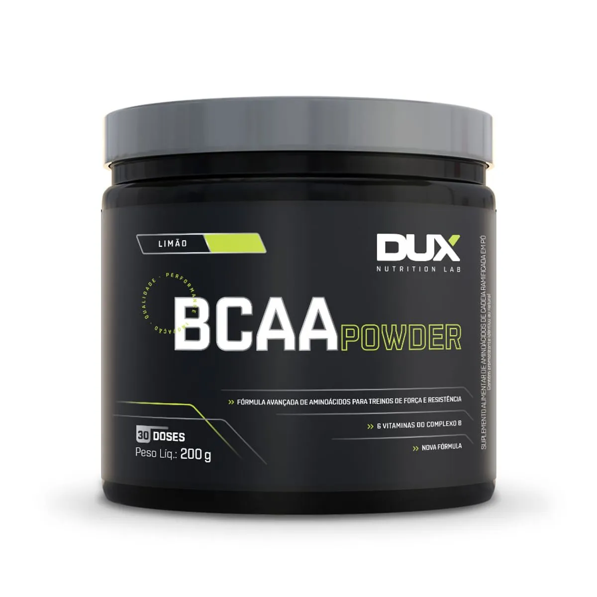 Bcaa Powder Pote 200G Dux Nutrition Sabor Limão - 200G