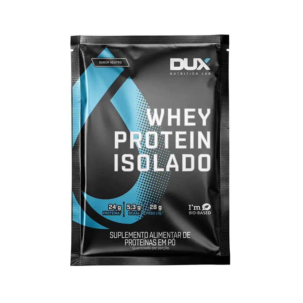 WHEY PROTEIN ISOLADO SACHÊ 27G Dux Nutrition - Sachê Cappuccino